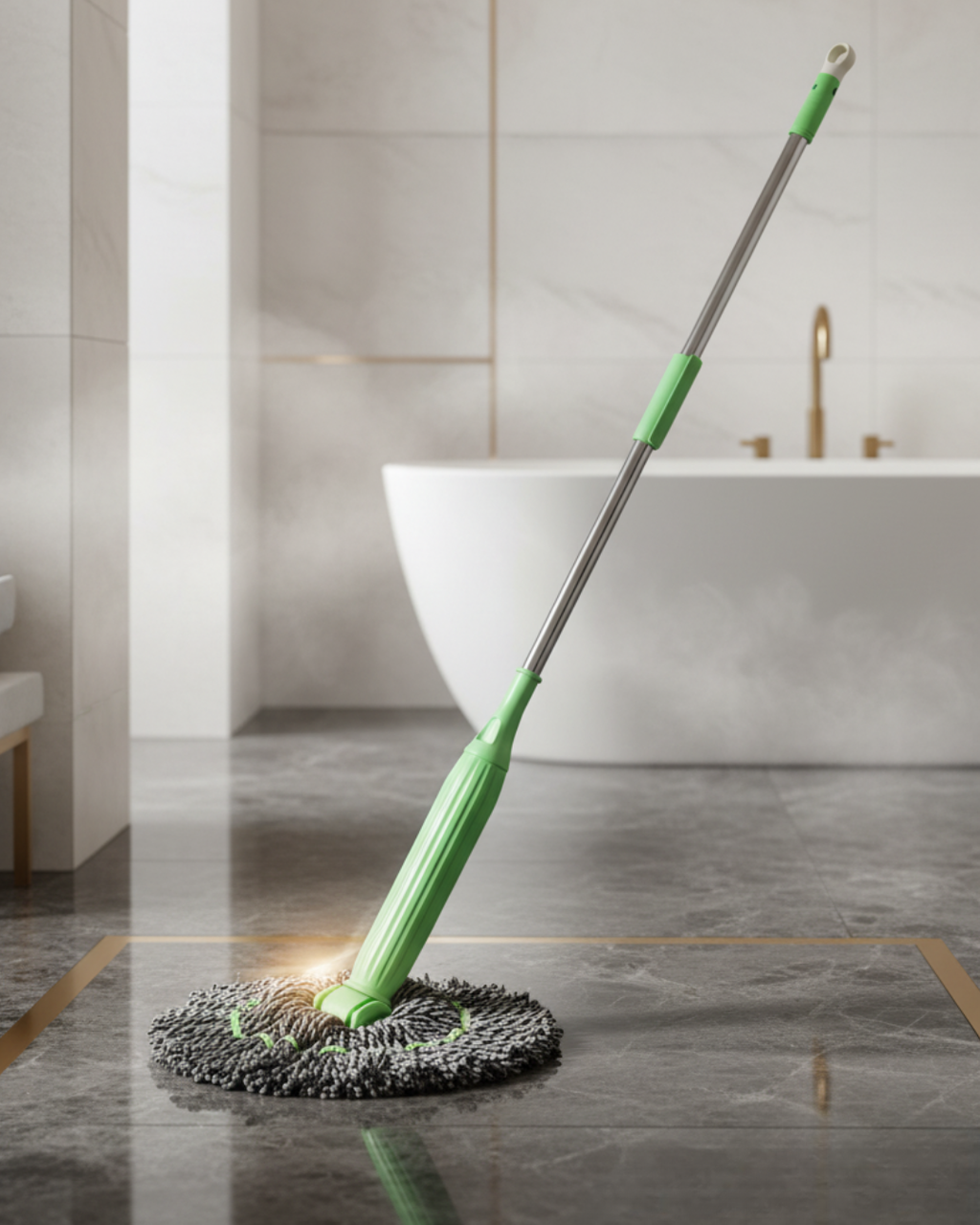 Self-twisting Water Rotating Mop